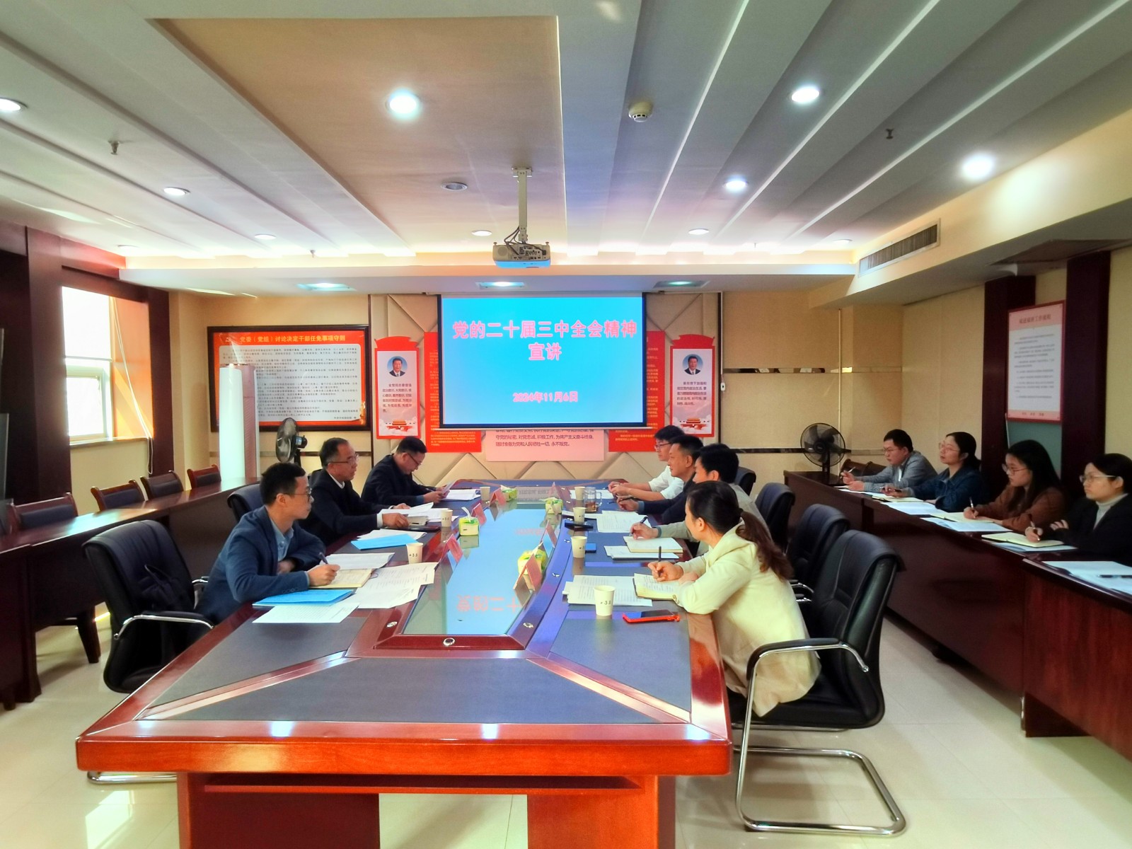 市委组织部领导到临武宣讲党的二十届三中全会精神