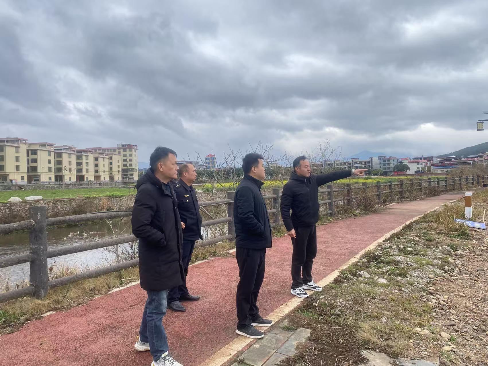郴州市生态环境局临武分局督导重点生态环境治理项目复工情况