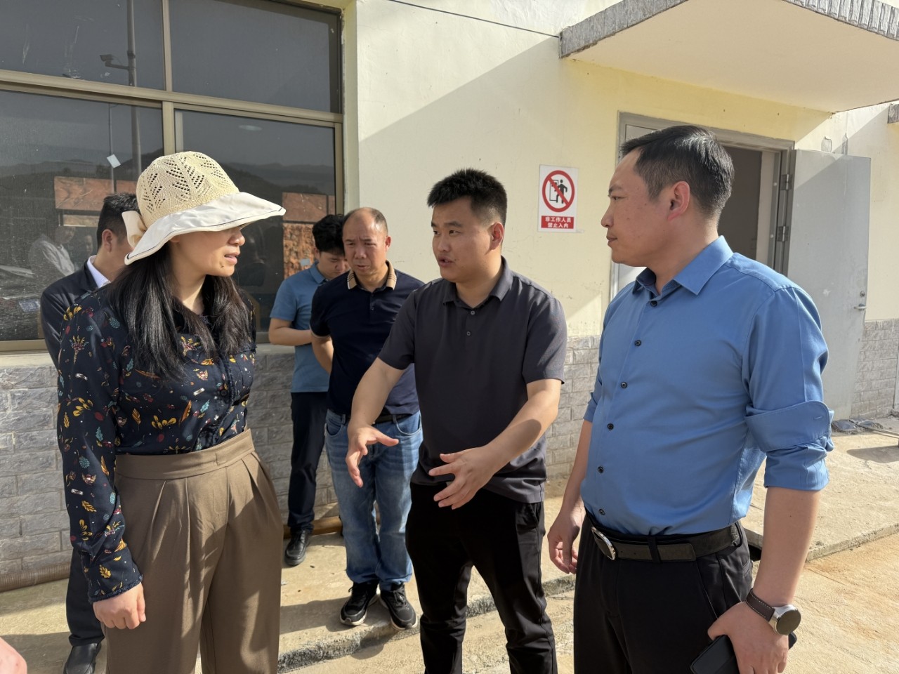 郴州市监测中心领导来临开展汛期生态环境隐患排查调研