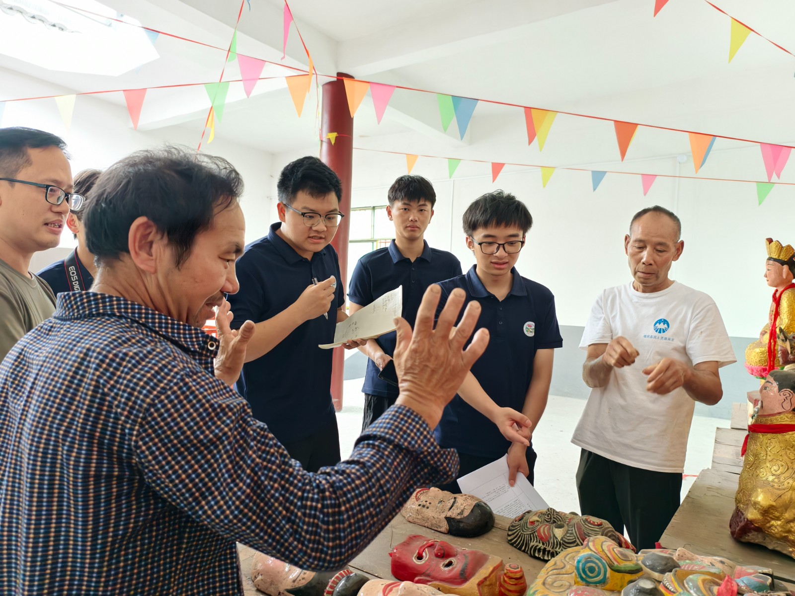水东镇：湖南师大“三下乡”实践团走进油湾村