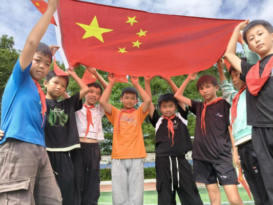 图集 | 临武县广宜小学：系列活动庆国庆