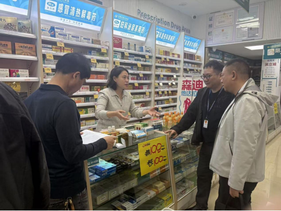 临武县开展医保定点零售药店价格监测联合检查