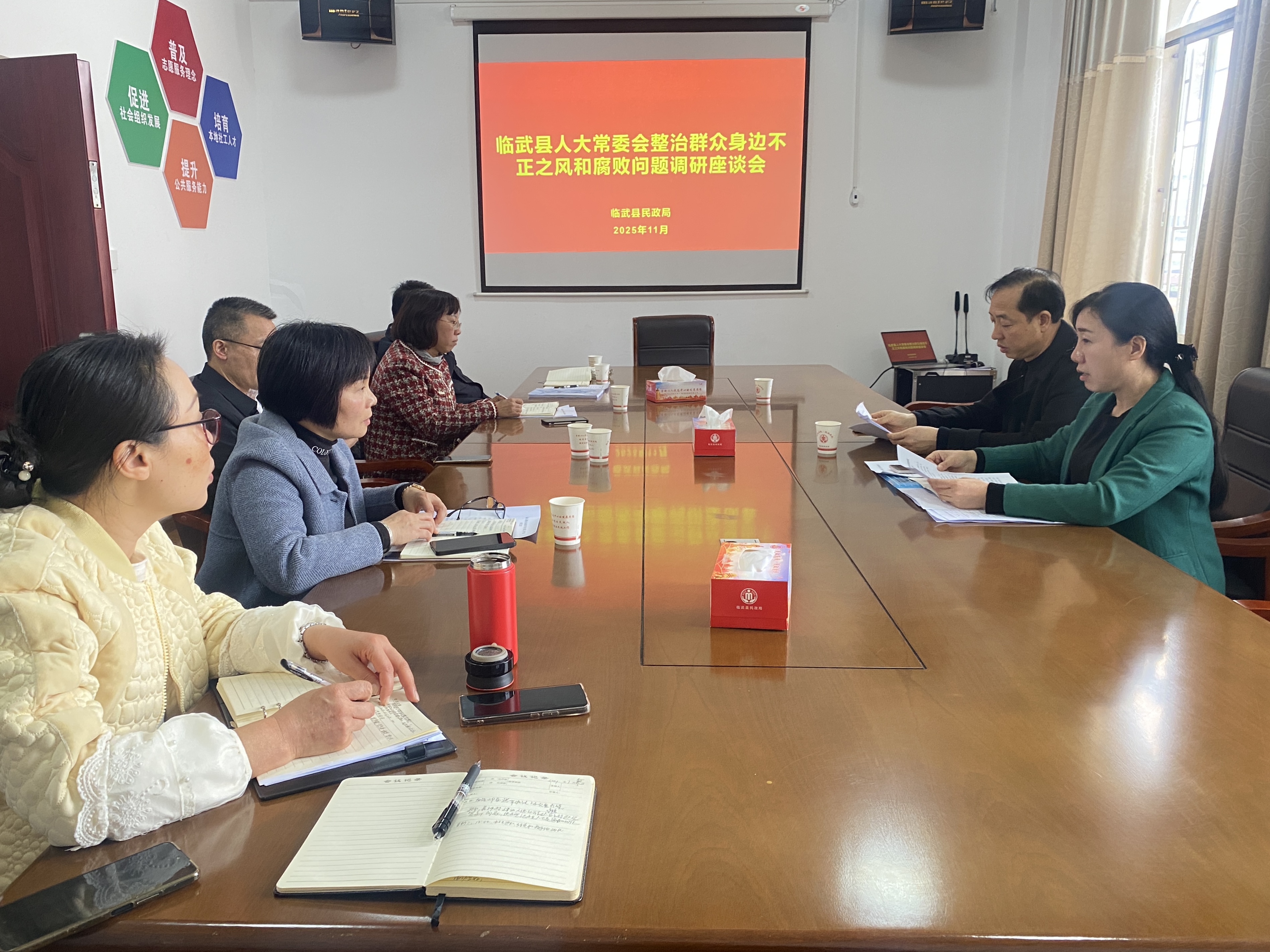 临武人大扎实开展群众身边不正之风和腐败问题整治
