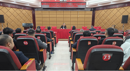 临武县自然资源局召开学习贯彻党的二十届四中全会精神宣讲会