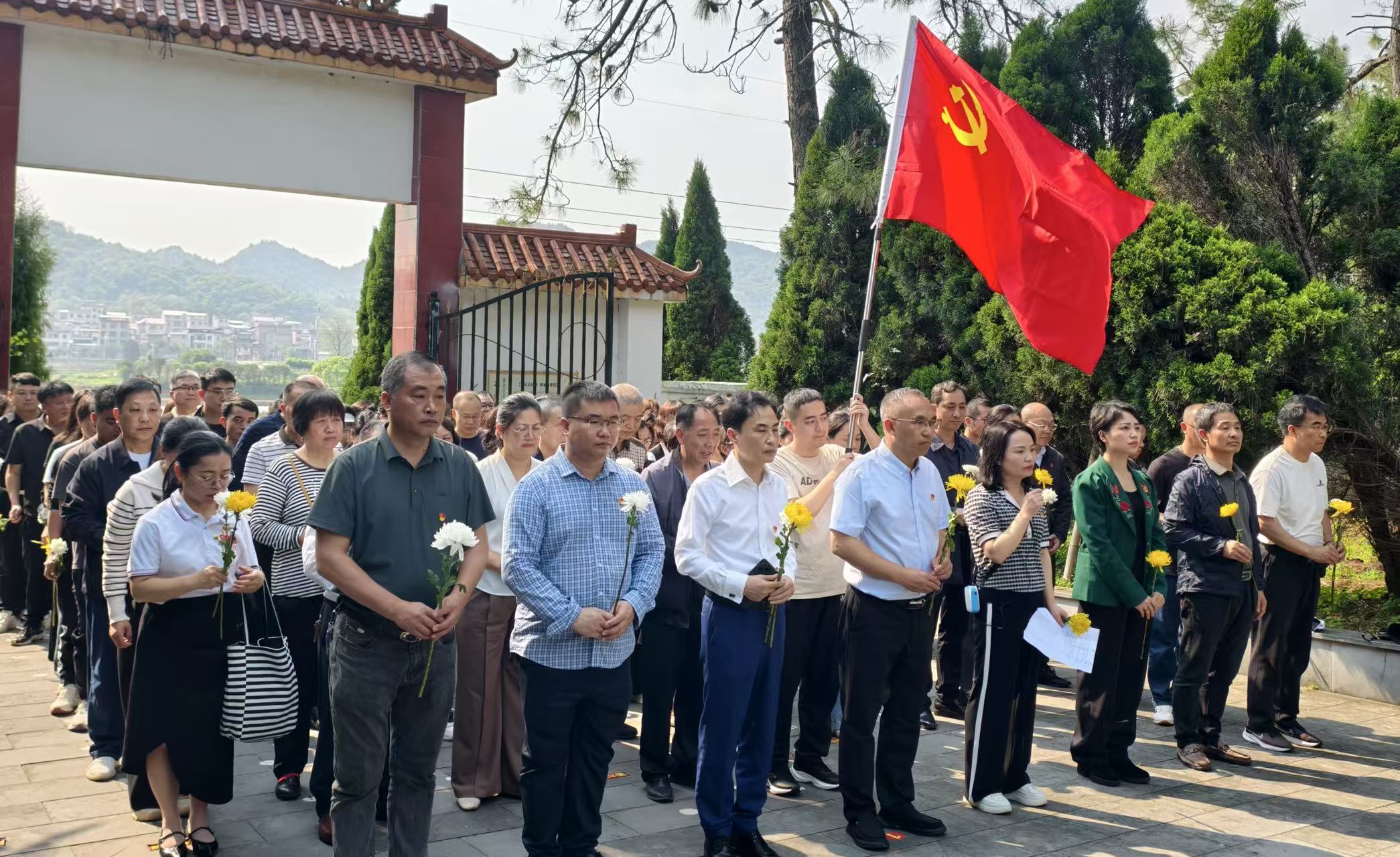 临武县医共体主题党日活动走进汾市镇