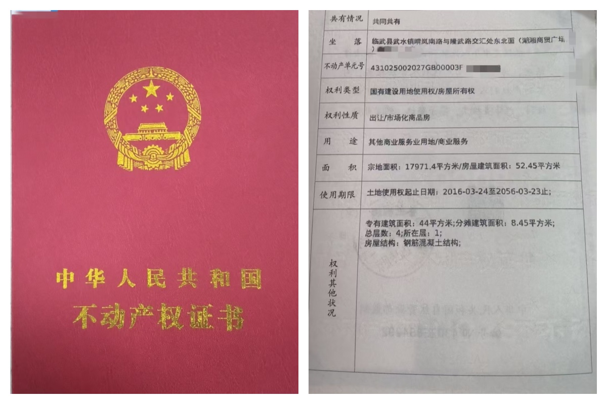 历时多年攻坚！湖湘商贸临武广场项目顺利核发首张房产证